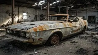 ASMR Car Restoration! Full Restoration Process of 1971 Ford Mustang 🐎 