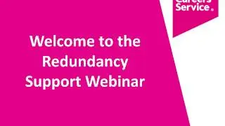Redundancy Support Webinar