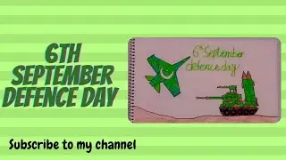 6th September defence day drawing|easy drawings tutorials step by step