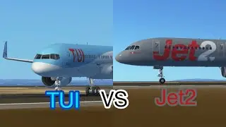 Jet2.com VS TUI UK 757 Takeoff! (Which do you prefer?)