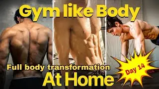 Full Body Transformation Day 14 #365dayschallenge #gym #motivation #youtube 