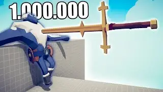 1.000.000 DAMAGE KING SWORD vs BOSS UNITS - TABS | Totally Accurate Battle Simulator 2025