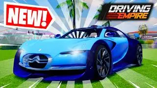 НОВЫЙ КОД, 11 МАШИН и обновление гонок в Driving Empire!