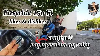 EASYRIDE 150Fi | MAGANDA BA ? | OWNER'S LIKES & DISLIKES #easyride150fi #er150fi #longblackmoto