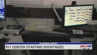 Davidson County dealing with 911 center staffing shortages
