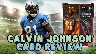 Brand New 91 Overall  AKA Calvin Johnson Card Review Hes A Monster in Madden 23 Ultimate Team