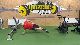 Adductor Side Plank With Single Leg Adduction Hold