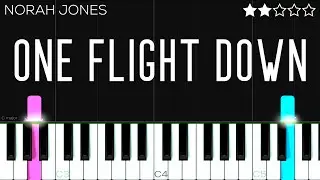 Norah Jones - One Flight Down | EASY Piano Tutorial