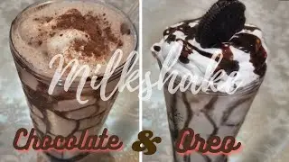 Delicious Chocolate & Oreo Milkshake || Golden Sugar