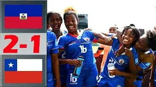 Haiti vs Chile 2-1 Highlights | full match | Women's World Cup Qualification Final