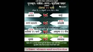 मोरया ११ चषक २०२६ बार्णे ।। अंतिम दिवस ।। #ktc_live_event