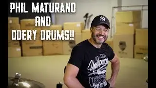 Odery Drums -  Phil Maturano Inrock kit Demo