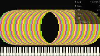 [Black MIDI] Tetris BLOCKS!3!! | Made by Simba's Piano Elipse
