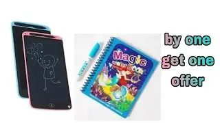LCD writing pad with magic water book unbox || Mr EE Lab