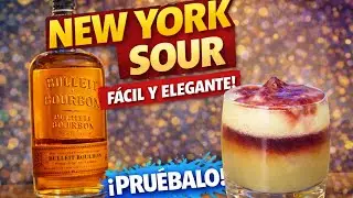 New York Sour 🍷🍸 | El cóctel con whisky y vino que sorprende | La Resaca Bar