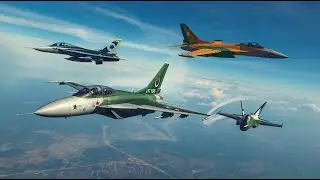 The Dogfight between Pakistan & India | JF-17 Thunder vs Rafaels