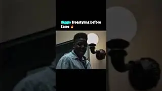 Biggie Rapping Before The Fame 👀