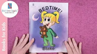 Blake&rsquo;s Bedtime Book - Personalized Children's Books - First Time Books