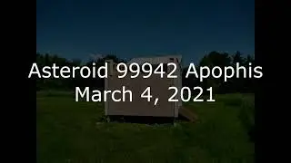 Asteroid 99942 Apophis March 4 2021