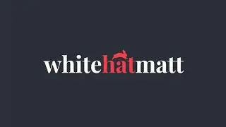 White Hat Matt Dog Trainer Marketing Sales Video
