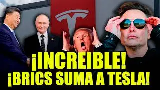 BRICS toma el control de Tesla: Golpe a Trump!