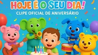 Hoje é o Seu Dia | Música de Aniversário Infantil | Banda do Bilu Oficial