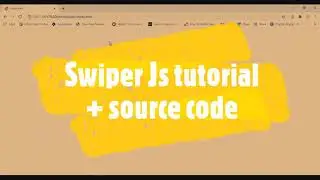 Swiper js tutorial | quickest and easiest method to create awesome sliders