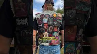 80s BATTLE VEST SIGNED BY JEFF HANNEMAN! #battlejacket #metal #slayer #jeffhanneman