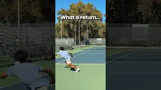 What a return... #tennis #shorts