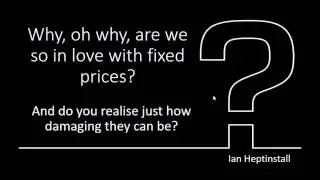 How Fixed Price Contracts & Risk Off-loading can INCREASE cost - Update