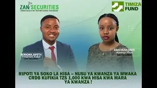 Ripoti ya Soko la Hisa– Nusu ya Kwanza ya Mwaka. CRDB kufikia TZS 1,000 kwa hisa kwa mara ya kwanza!