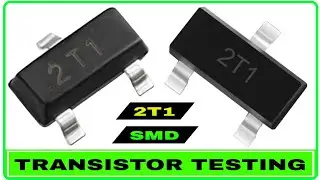 2T1 SMD Transistor Testing with Multimeter in Hindi 🆕 || How to Check 2T1 SMD Transistor ✔️ || 2T1 👍