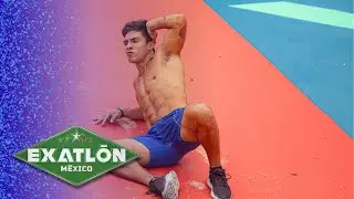 ¡Victoria azul! Ernesto y Evelyn ganan el relevo más épico | Exatlón México 2026