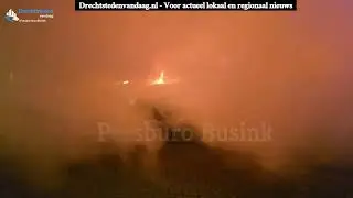 Drie auto's verwoest door brand in Papendrecht