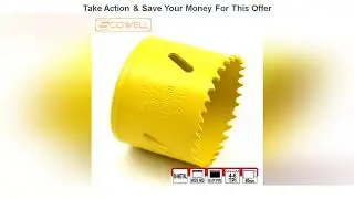 Deal 30% Off SCOWELL Holesaw Cutter 14mm to 92mm With Arbor A2 A4 For Metal Cutting Hole saw Cuttin