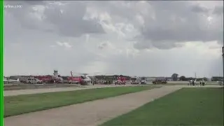 RAW: Scene at Addison Airport after small plane crashes