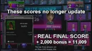 1 vs 100 with prizes - Final Score Update Bug - Xbox Live UK Beta