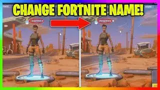 КАК ИЗМЕНИТЬ ВАШ ИГРОВОЙ ТЕГ В FORTNITE НА КОНСОЛИ! (PS4/XBOX/ПК)