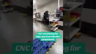 CNC machining for high-speed production components.#highspeedcnc #precisionmachining #cncparts
