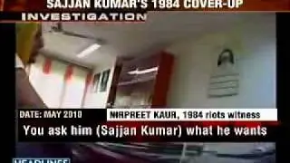 1984 Sikh Genocide Sting Operation  H.S. Hanspal Cover up For Sajjan Kumar