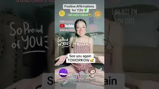 Positive Affirmations with Full Body Tapping for YOU 💚 June 21, Day 21