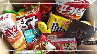 ✧･ﾟKOREAN SNACK BOX UNBOXING ✧･ﾟ
