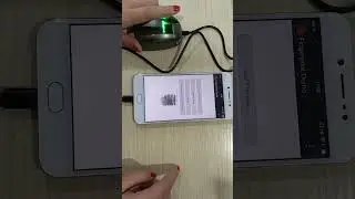 HF4000 USB Fingerprint Reader demo