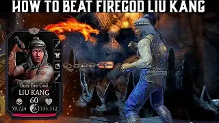 How to Beat Boss Fire God Liu Kang in Match 200 Fatal Edenian Tower. MK Mobile