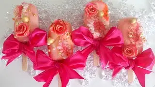 How to Make Geode and Rose Cakesicles | PLUS Fixing My Cakesicle Fails | Pricing Cakesicles in 4K