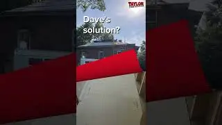 Dave's problem was a bathroom. What problem can ML Taylor Construction solve for you? Call today!