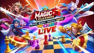 Magic Chess LIVE 🔥 | Gogo Rank Push | Road to Mythic | Live Chat | MLBB