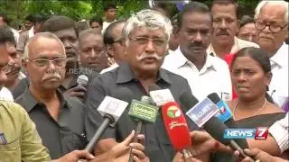 Protest against making Sanskrit language as mandatory in TN schools | News7 Tamil