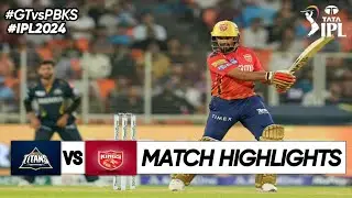 GT vs PBKS 17th Match IPL 2024 Highlights | IPL Highlights 2024 | GT vs PBKS IPL 2024 Highlights