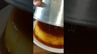 Pudim de p&atilde;o de liquidificador